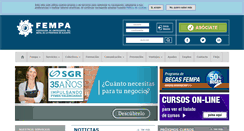 Desktop Screenshot of fempa.es